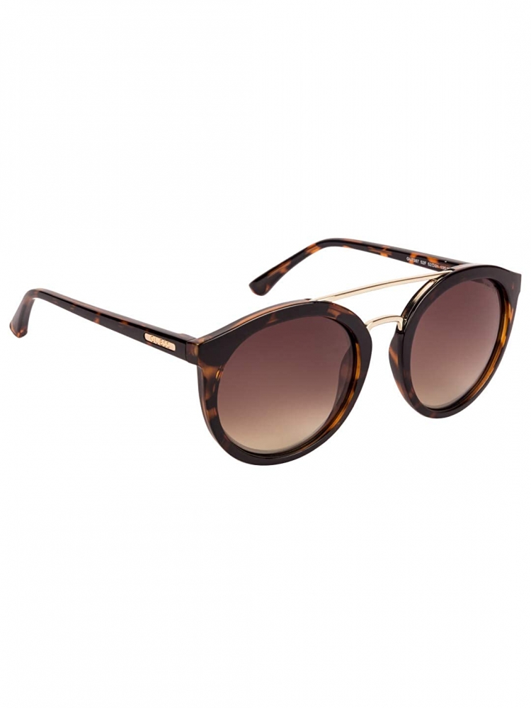 GUESS Round Sunglass with brown Lens for Men