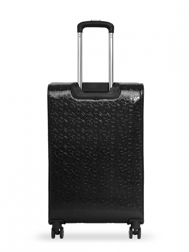 Calvin Klein Impression Soft Large Black Luggage Trolley