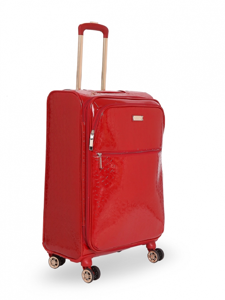 Calvin Klein Impression Soft Large Red Luggage Trolley